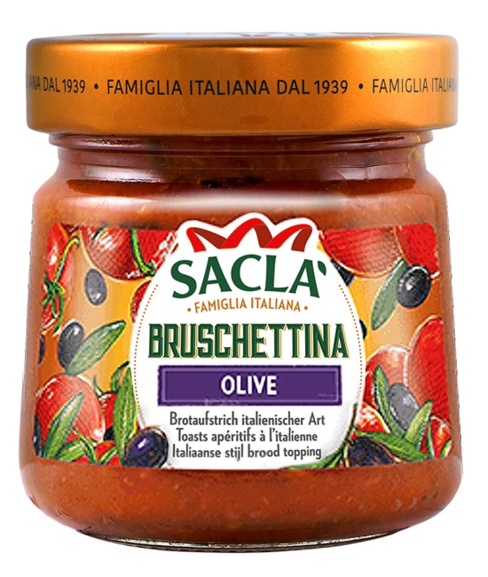 Bruschettina s olivami 190g