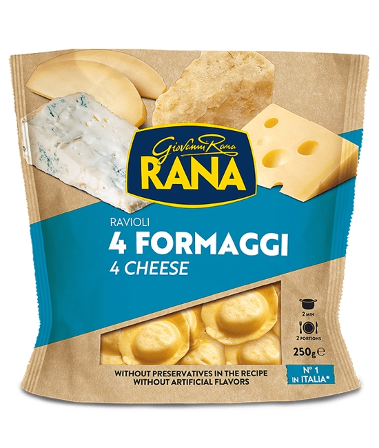 Ravioli 4 Formaggi 250g