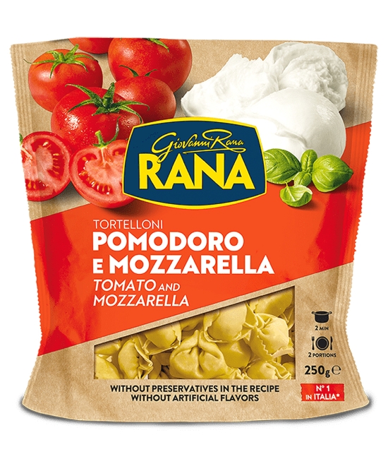 Tortelloni s paradajkami a mozzarellou 250g