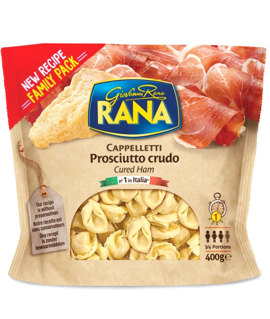 Cappeletti Prosciutto crudo 400g