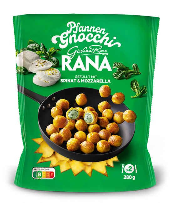 Gnocchi so špenátom a mozzarellou 280g