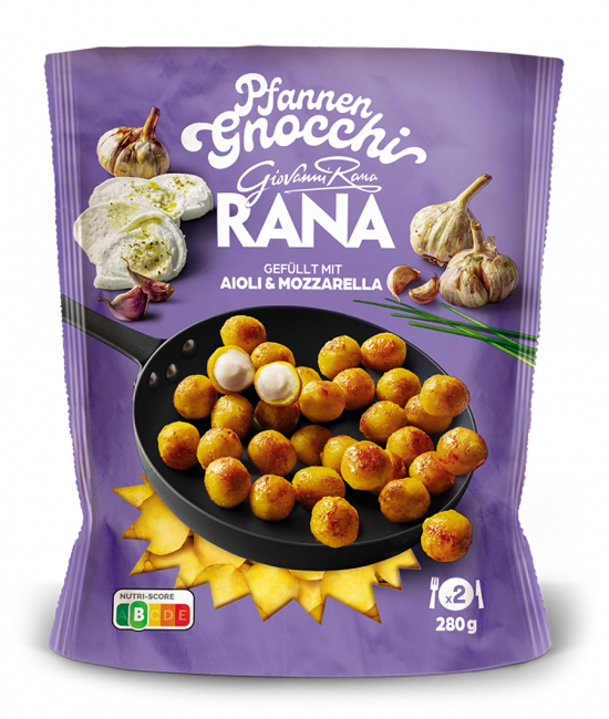 Gnocchi s cesnakom a mozzarellou 280g