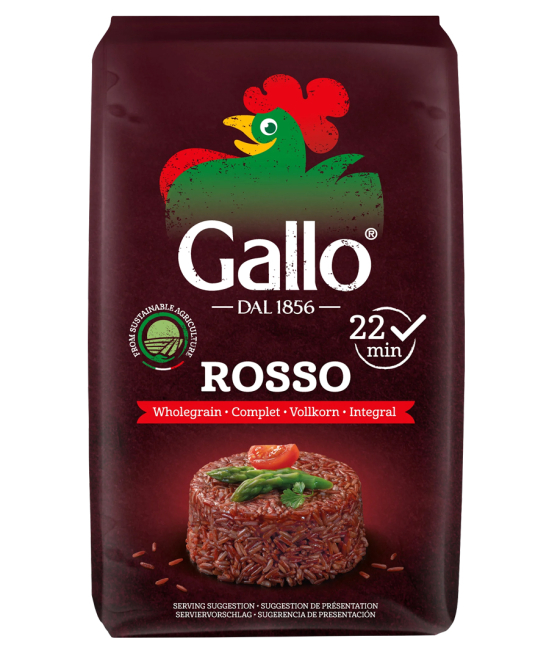 Červená ryža celozrnná 500g RISO GALLO
