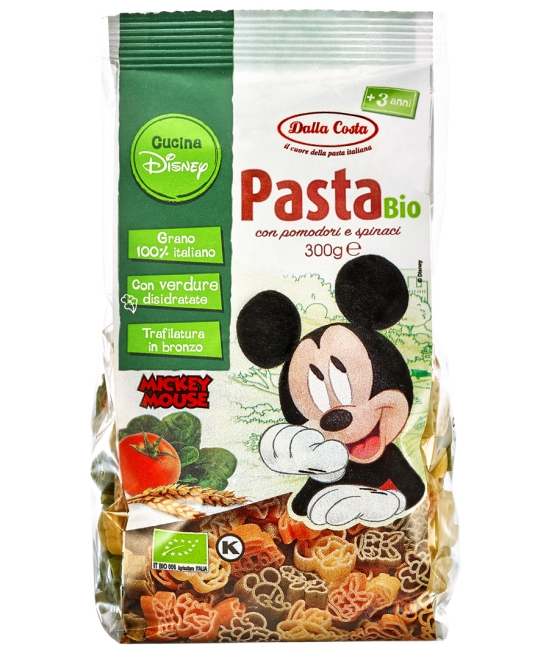 Mickey & Co - Pasta tricolori BIO 300g