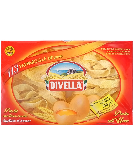 Pappardelle vaječné 250g Divella