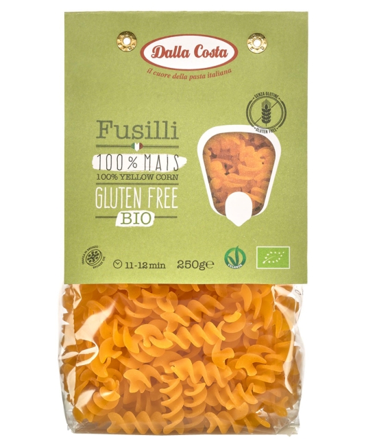 Fusilli kukuričné - bezlepkové 250g