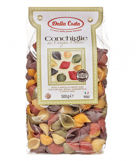 Conchiglie ai Cinque Colori 500g