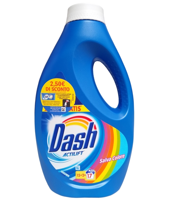 DASH Actilift Salva Colore 15+2 tekutý prací prostriedok