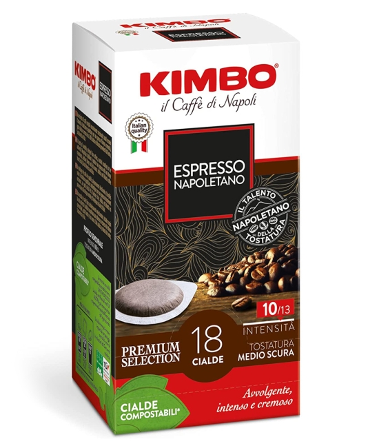 Porciovaná káva KIMBO, 18 porcií