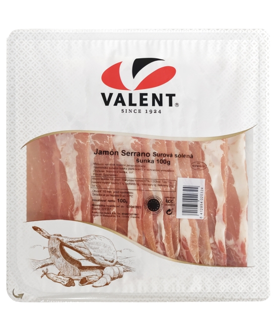 Serrano šunka 100g