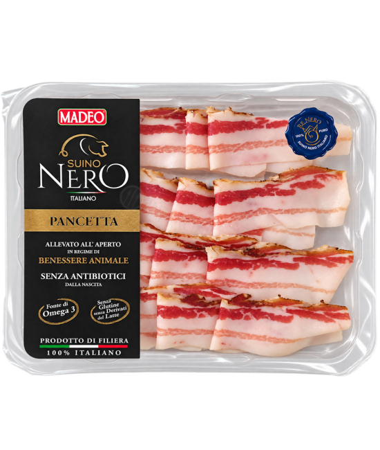 Pancetta z čierneho ošípaného 80g MADEO