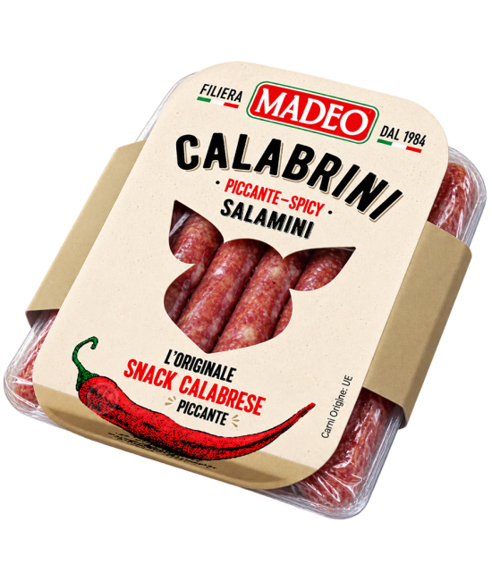 Kalábrijske klobásky pikantné 70g MADEO