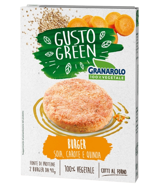 Burger Vegan - quinoa a mrkva 180g