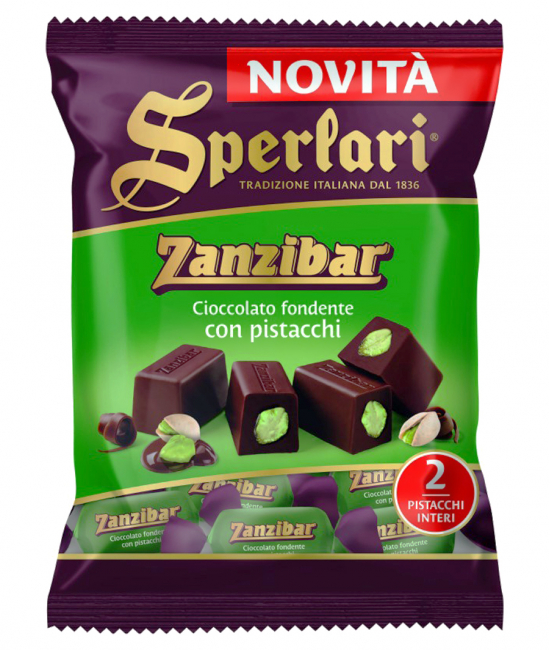 ZANZIBAR Tmavá čokoláda s pistáciami 117g