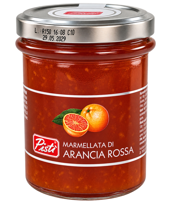 Marmeláda z červených pomarančov 210g PISTI