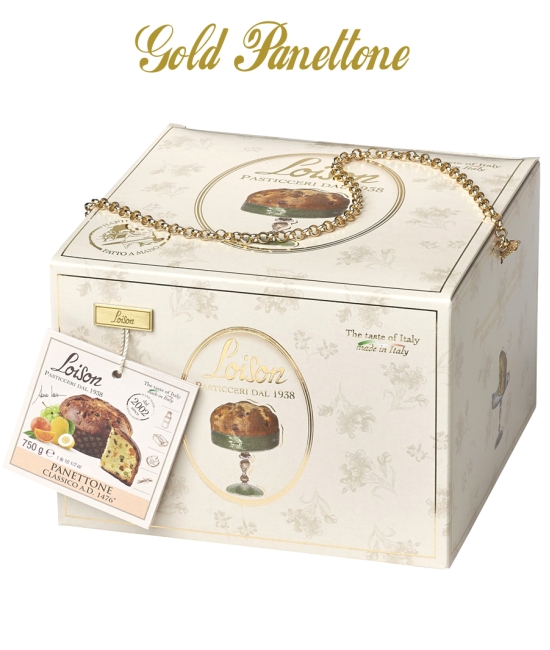 GOLD Panettone 750g CLASSICO A. D. 1476