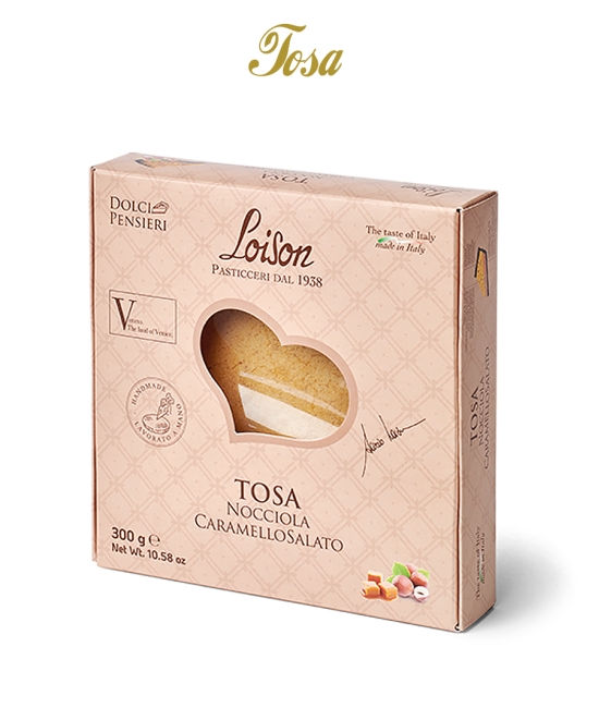 TOSA Nocciola Caramello Salato 300g