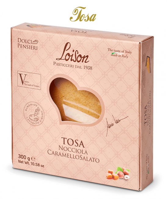 TOSA Nocciola Caramello Salato 300g