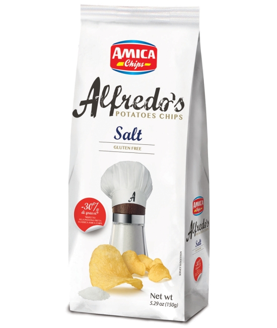Alfredo´s Salt chips 150g