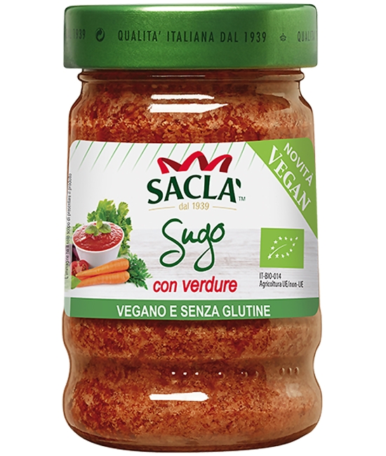 Omáčka so zeleninou 190g VEGAN