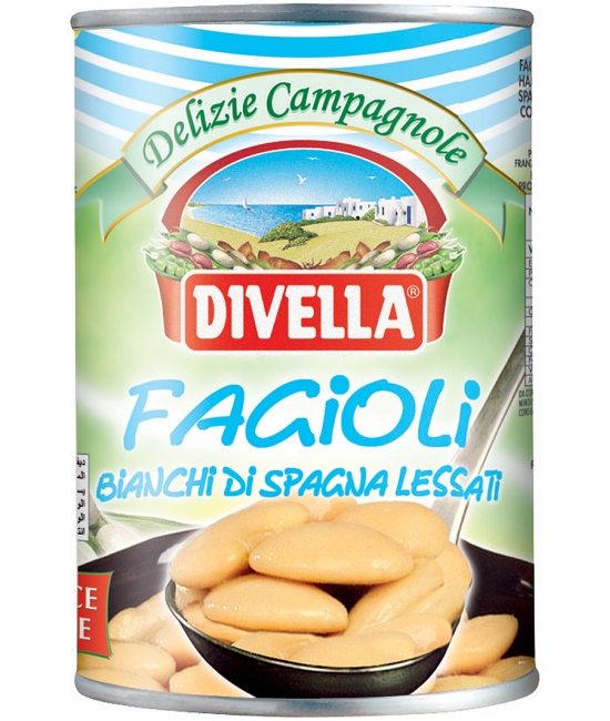 Varená biela fazuľa 400g
