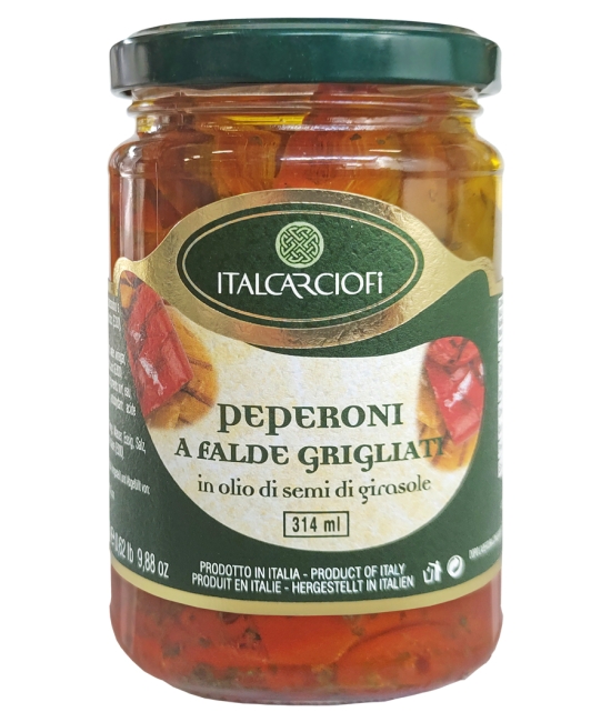 Grilovaná paprika v oleji 280g