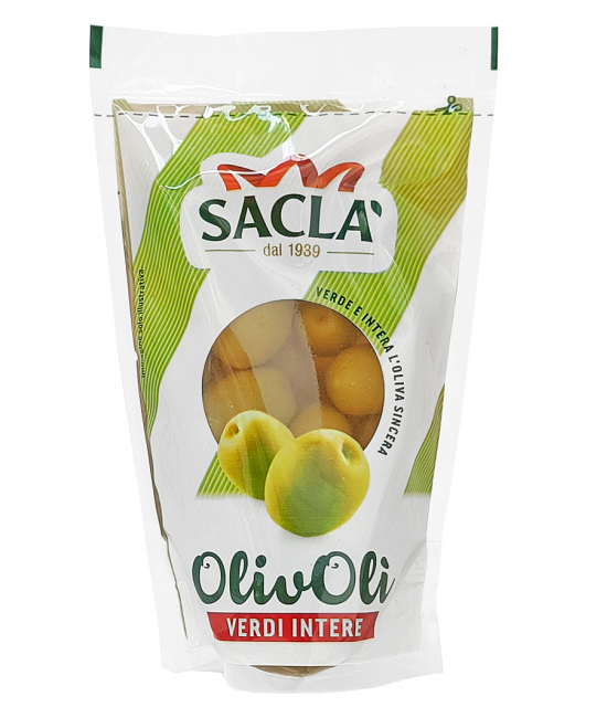 Olivy zelené celé 185g