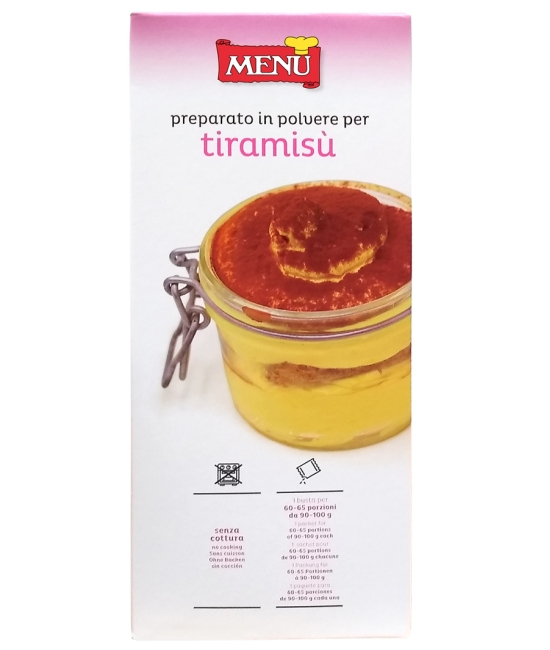 Tiramisù 1kg - práškový prípravok