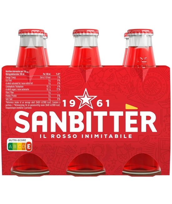Sanbittèr Rosso 6x1dl