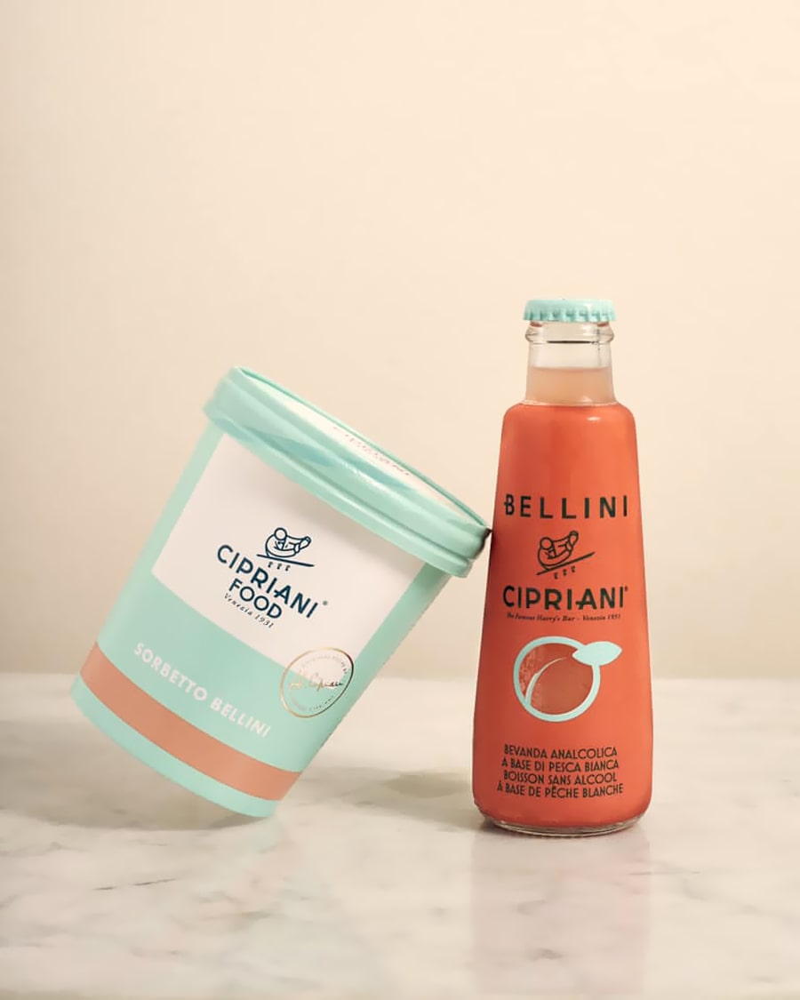 sorbet Bellini Cipriani sorbet Bellini Cipriani