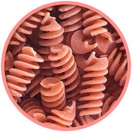 Fusilli s červenou šošovicou Fusilli s červenou šošovicou